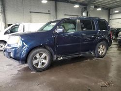 Salvage cars for sale from Copart Ham Lake, MN: 2009 Honda Pilot EXL