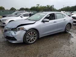 Salvage cars for sale at Riverview, FL auction: 2016 Acura TLX Tech