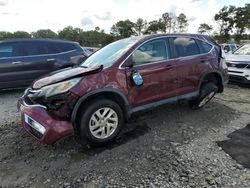 Salvage cars for sale at Byron, GA auction: 2016 Honda CR-V EX