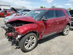 Salvage cars for sale at Tulsa, OK auction: 2018 Ford Explorer XLT