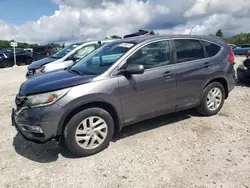 Salvage cars for sale from Copart West Warren, MA: 2015 Honda CR-V EX