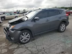 Carros salvage sin ofertas aún a la venta en subasta: 2014 Toyota Rav4 Limited