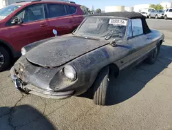 Salvage cars for sale at Martinez, CA auction: 1967 Alfa Romeo Duetto CON