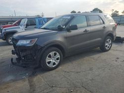 Ford Explorer salvage cars for sale: 2017 Ford Explorer Police Interceptor