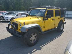 Salvage cars for sale from Copart Glassboro, NJ: 2008 Jeep Wrangler Unlimited X