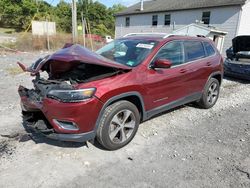 Jeep salvage cars for sale: 2019 Jeep Cherokee Limited