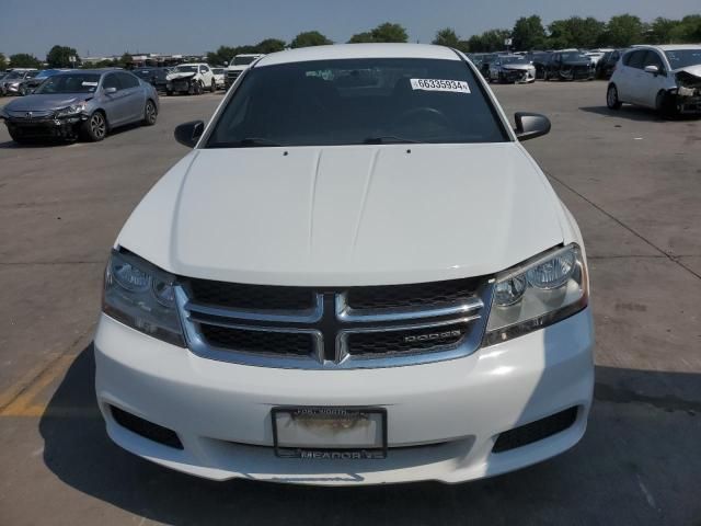 2012 Dodge Avenger SE