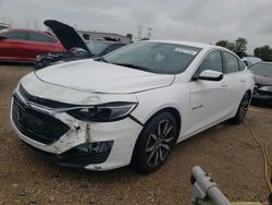 Chevrolet salvage cars for sale: 2020 Chevrolet Malibu RS