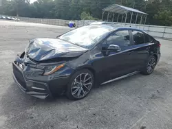 Salvage cars for sale at Savannah, GA auction: 2022 Toyota Corolla SE