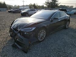 Salvage cars for sale at Windsor, NJ auction: 2016 Tesla Model S