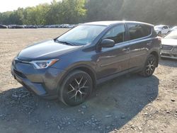 Salvage cars for sale at Marlboro, NY auction: 2018 Toyota Rav4 LE