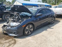 Salvage cars for sale at Wichita, KS auction: 2018 Honda Civic EXL