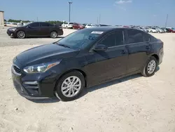 Salvage cars for sale at Temple, TX auction: 2021 KIA Forte FE