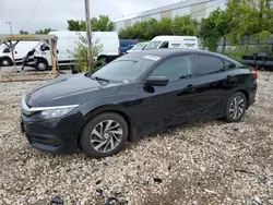 Salvage cars for sale at Franklin, WI auction: 2018 Honda Civic EX