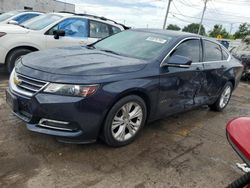 Chevrolet salvage cars for sale: 2015 Chevrolet Impala LT