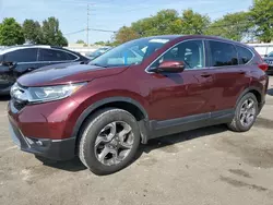 Salvage cars for sale at Moraine, OH auction: 2018 Honda CR-V EX