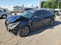 Salvage cars for sale at Oklahoma City, OK auction: 2018 KIA Optima LX