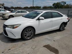 Toyota salvage cars for sale: 2017 Toyota Camry LE