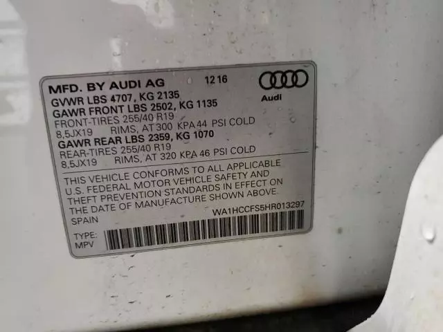 2017 Audi Q3 Premium Plus