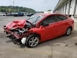 Salvage cars for sale at Louisville, KY auction: 2018 Chevrolet Cruze LT