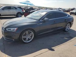 Salvage cars for sale at Grand Prairie, TX auction: 2019 Audi A5 Premium Plus S-Line