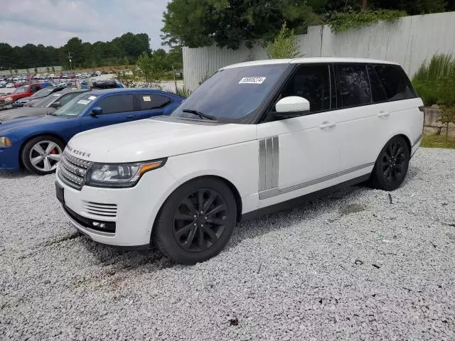 2014 Land Rover Range Rover HSE