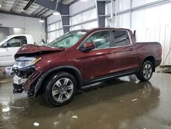 Salvage cars for sale at Ham Lake, MN auction: 2019 Honda Ridgeline RTL