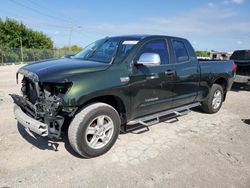 Salvage trucks for sale at Indianapolis, IN auction: 2010 Toyota Tundra Double Cab SR5