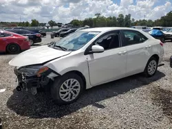 Salvage cars for sale at Riverview, FL auction: 2018 Toyota Corolla L