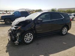 Salvage cars for sale at Las Vegas, NV auction: 2018 Chevrolet Equinox LT