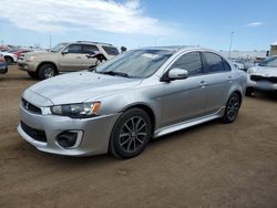 2017 Mitsubishi Lancer ES en venta en Brighton, CO