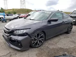 Salvage cars for sale at Littleton, CO auction: 2019 Honda Civic SI