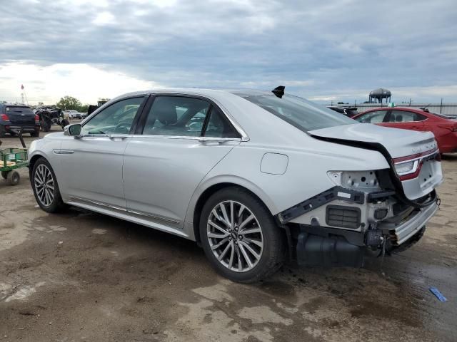 2018 Lincoln Continental Select