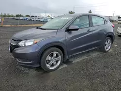 Salvage cars for sale at Eugene, OR auction: 2017 Honda HR-V LX