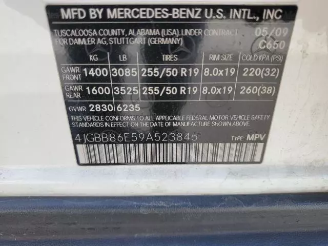 2009 Mercedes-Benz ML 350