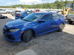 Honda salvage cars for sale: 2017 Honda Civic EX