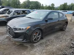 Hyundai Veloster salvage cars for sale: 2019 Hyundai Veloster Base