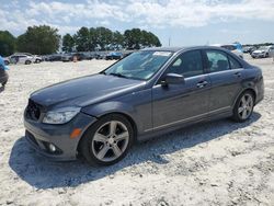 Salvage cars for sale at Loganville, GA auction: 2010 Mercedes-Benz C300