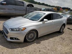 Salvage cars for sale at Kansas City, KS auction: 2013 Ford Fusion Titanium