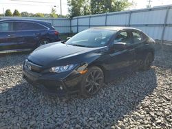 Honda salvage cars for sale: 2019 Honda Civic Sport