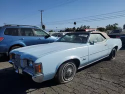 Salvage cars for sale at Colton, CA auction: 1972 Mercury Cougar