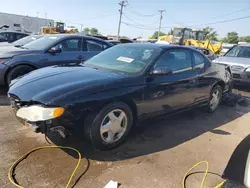 Chevrolet salvage cars for sale: 2003 Chevrolet Monte Carlo SS