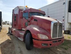 Salvage trucks for sale at Fresno, CA auction: 2012 Kenworth Construction T660