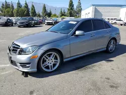 Salvage cars for sale at Rancho Cucamonga, CA auction: 2014 Mercedes-Benz C 250