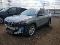 Carros salvage sin ofertas aún a la venta en subasta: 2021 Jeep Cherokee Latitude