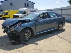 Salvage cars for sale from Copart Windsor, NJ: 2016 Hyundai Sonata Sport