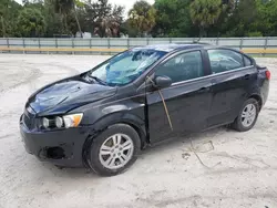 Chevrolet salvage cars for sale: 2012 Chevrolet Sonic LT