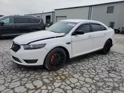 Salvage cars for sale at Kansas City, KS auction: 2014 Ford Taurus SHO