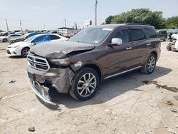 Salvage cars for sale from Copart Oklahoma City, OK: 2018 Dodge Durango Citadel