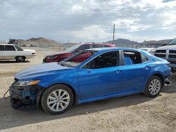 Toyota Camry salvage cars for sale: 2020 Toyota Camry LE